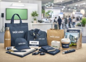 papírové reklamní předměty a dary na veletrhy a konference